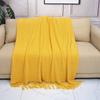 Nordic Knitted Blanket For Bed Thicken Winter Warm Sofa Cover Soft Plaid Bedspread Bed Sofa Decorative Throw Blankets Tapestrape