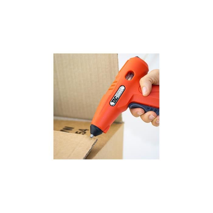 Pistol de lipit - TACWISE - H4-7 - Fără fir - Baterie 4V - 6 batoane de lipici XL