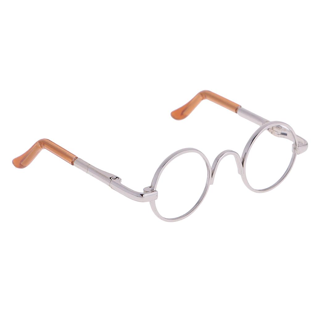 Glasses Sunglass for Doll 1/3 1/6 LUT Eyewear Gold