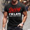 Men'S Fashionable T-Shirt, Street Casual Short Sleeved Clothing