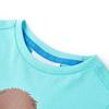 Children's T-shirt with Short Sleeves Aqua 92/104/116/128/140