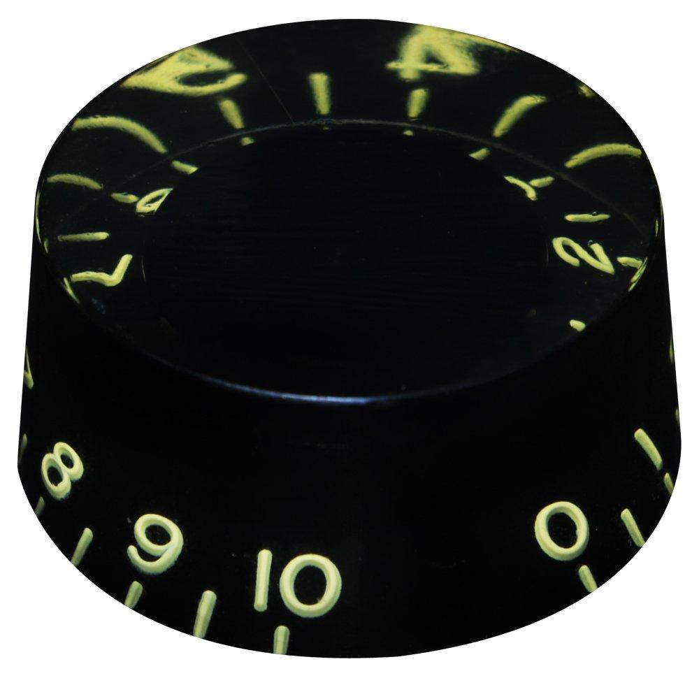 SCUD Speed Embossed Inch Relic Knob, Lettering, Size, Black, Finish, SKB-110I/R