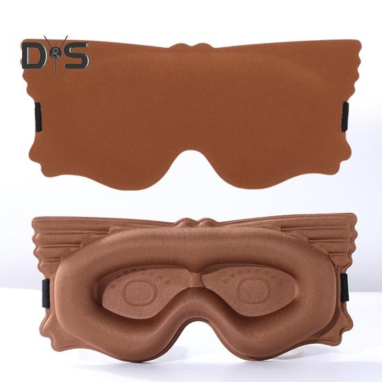 3D Kids Sleep Eye Cover with Adjustable Strap Soft Blindfold Memory Foam Filler Breathable Light Shielding Eyeshade for Boys Girls Teens