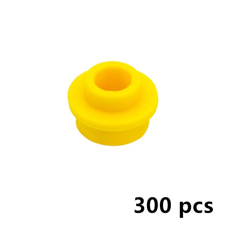 Building Blocks MOC Parts Plate Round 1x1 with Open Stud Compatible with 85861 28626 DIY Educational Technical Toys for Kids
