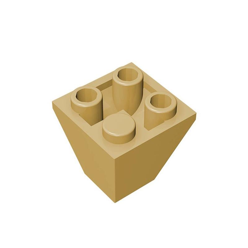 50g/49PCS 3676 Slope Inverted 45° 2x2 Double Convex Block Moc Compatible with Brick DIY Children's Toy