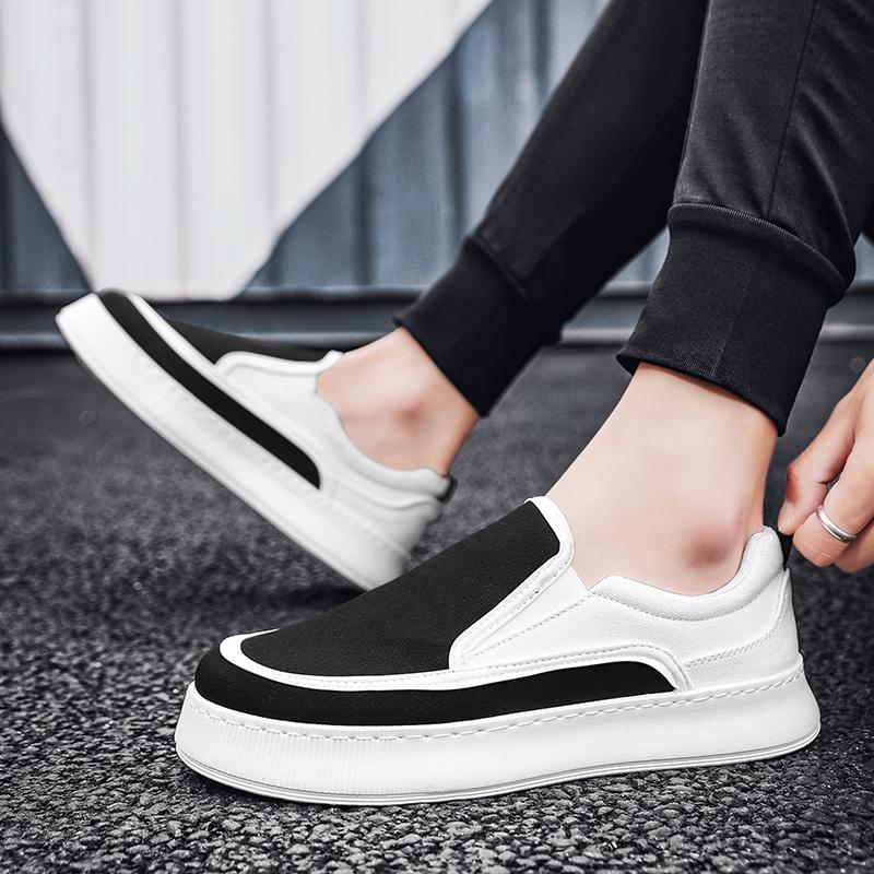 Trend Canvas Men’s Shoes Summer Comfortable Slip On Walking Sneakers Men Espadrilles Fisherman Shoes Male Fashion Men Loafers
