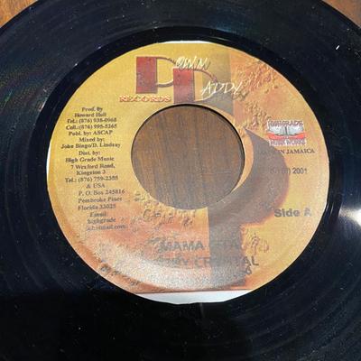 7inch Record BOBBY CRYSTAL  Mama Cita None Down Daddy Reco 2001 Jamaica Reggae Ska  Dub Used