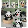 Panda Building Blocks Puzzle Toy Multiple Gameplay Parentchild Interactive Gift