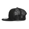 New Era MLB 9FIFTY Black on Black Boston Red Sox Mesh Snapback Free Size Cap,