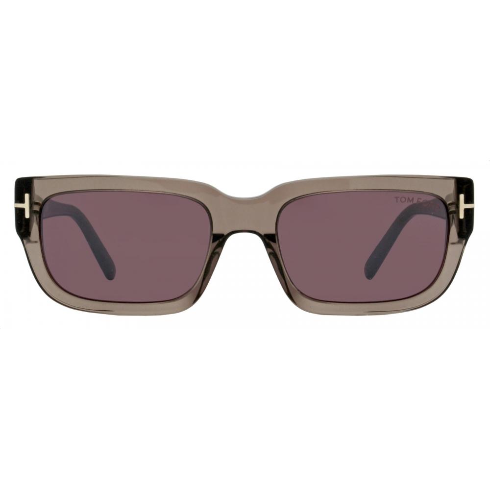 Unisex Ezra Sunglasses Tf1075 45u Transparent Gray 54mm 45u