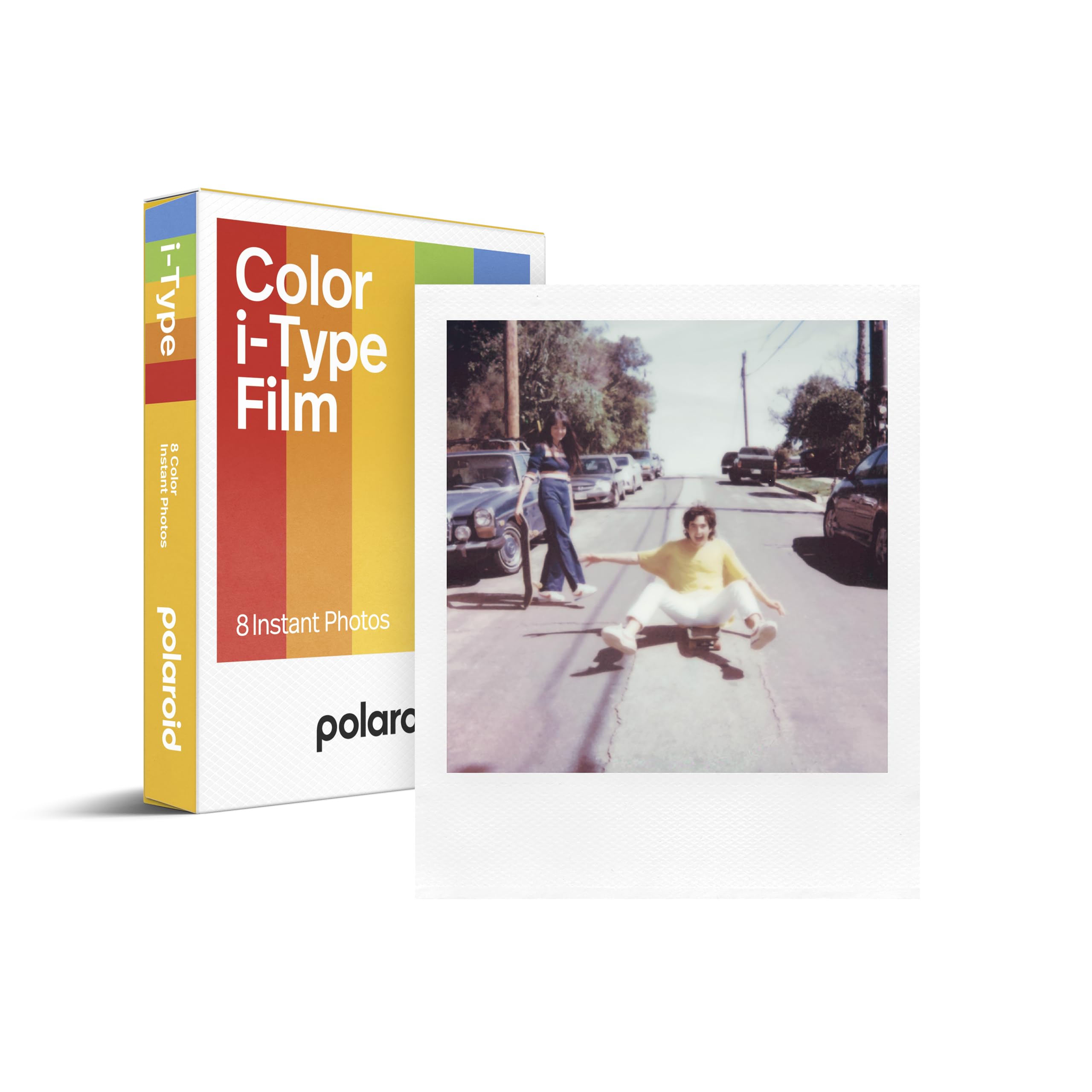 

Polaroid Color Instant 8 White Frame i-Type Film, sheets, (6000)