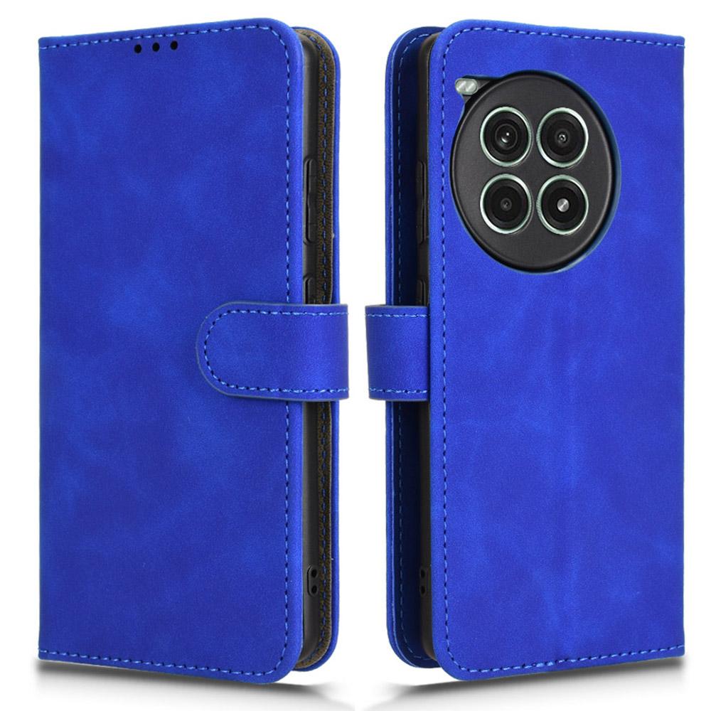 For OnePlus Ace 3 Pro 5G Case Skin-Feel Leather Anti-Drop Wallet Flip Phone Cover