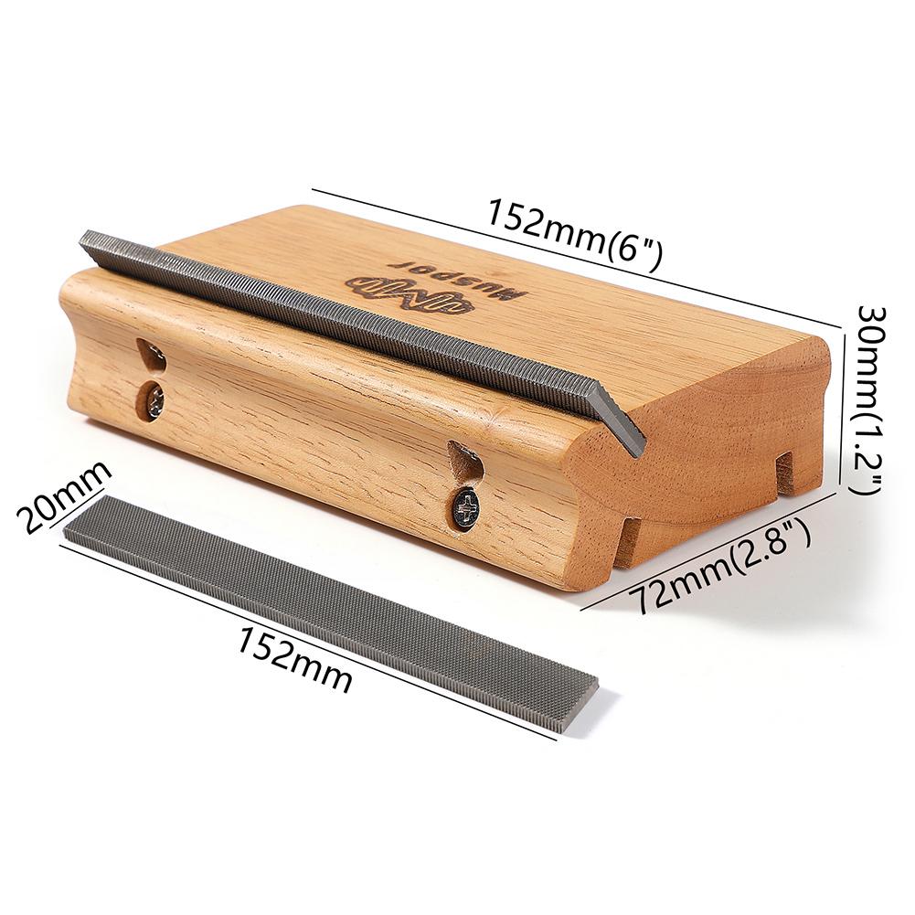 3/23/35 Degree Fingerboard Bevel-Flush File 3 In 1 Fret End Trimming File Multi-Purpose Guitar Sanding File Polishing File Tool
