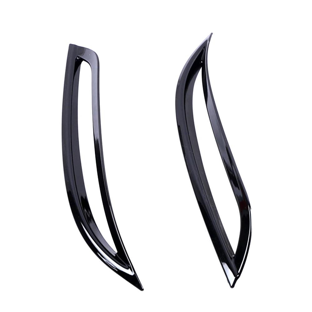 For Tesla Model 3 Rear Fog Light Foglight Lamp Ring Frame Cover Trim Black Carbon Fiber Silver Color Sticker