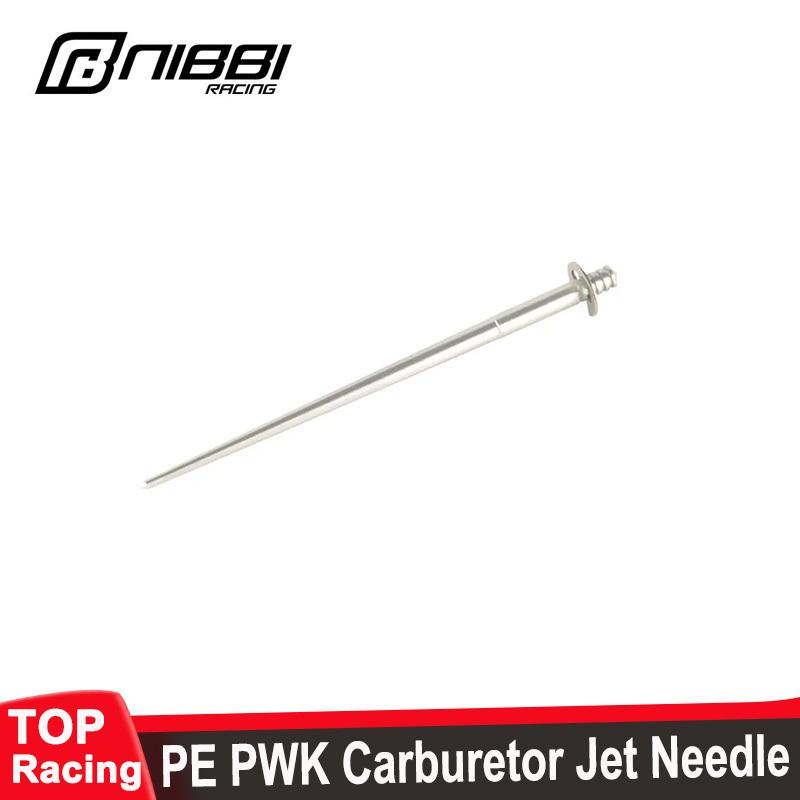 NIBBI Motorcycle Carburetor Jet Needle for PE22mm/26mm/28mm Flange Carburetor PWK Carb PE17mmFL