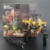 8 IN 1 Transformation Devastator Robot Car Playthings Anime Action Figures Classic Engineering Vehicle Model Boys H6001-8C