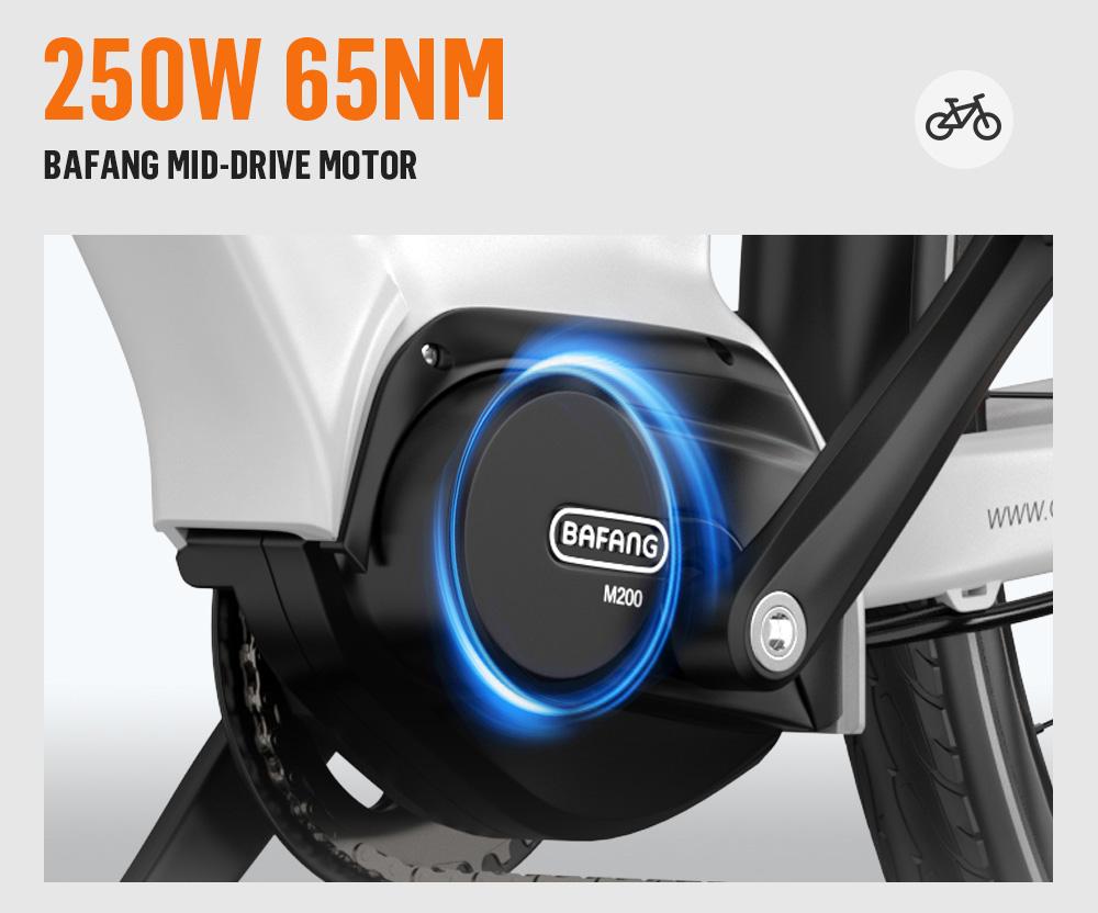 Elektrokolo ONESPORT OT07, 250W motor BAFANG, 36V 10.4AH baterie, 27.5' pneumatiky, max. rychlost 25 km/h