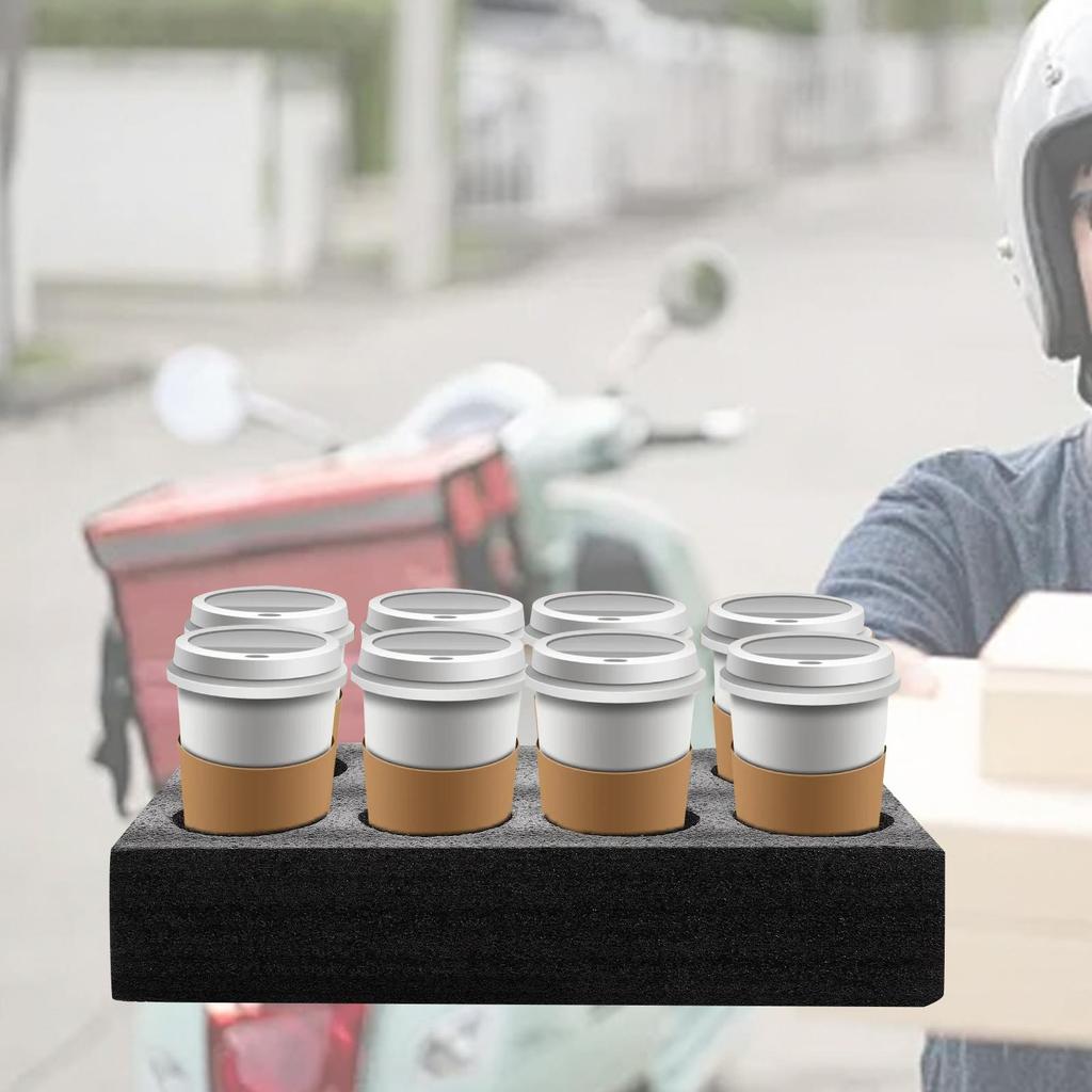Cup Carrier Takeaway Cup Holder Foam Drink Carrier Coffee Cup Holder Beverage