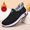 Cotton Shoes Female Winter Footwear Warm Cloth Shoes Women Cotton Shoes Padded Thickened Mother Shoes Outdoor Hiking Cold Winter Shoes Fleece Boots