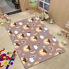 Nordic Style Baby Room Cartoon Animal Pattern Carpet Fresh Comfortable Kids Bed Floor Mat Bedroom Foot Mat Toy Storage