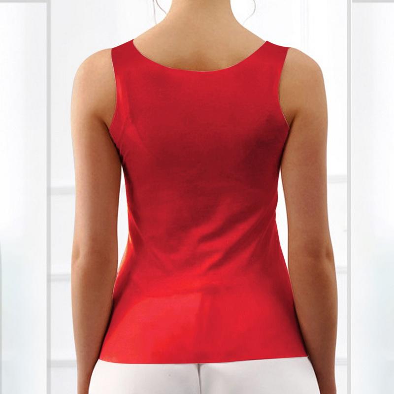 Canotta Donna A Costine Elasticizzata - Giromanica Racerback - Perfetta Per Sport, Palestra E Estate - Taglie Forti Dalla S Alla XL