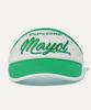 MAYOL Color Block Lettering Sun Cap_Green