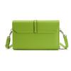 New Color-Block Women Bag - Retro Zipper Crossbody Phone Purse Fashion Versatile Shoulder Bag for Daily Chic Style
