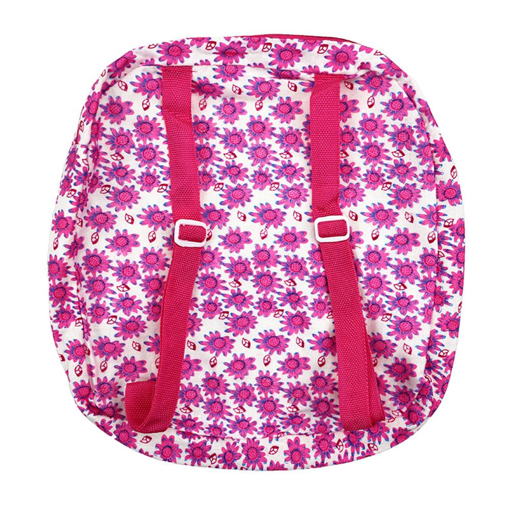 

Рюкзак для девочек с сумкой для хранения из хлопчатобумажной ткани подсолнечника для аксессуаров для девочек 18 inches