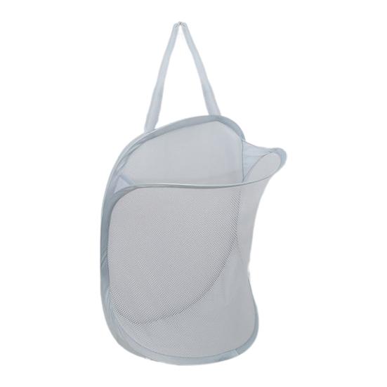 Yousheng Hanging Laundry Bag Large Capacity Foldable Design Breathable Mesh Fabric Multi-Purpose Clothes Storage Laundry Bag