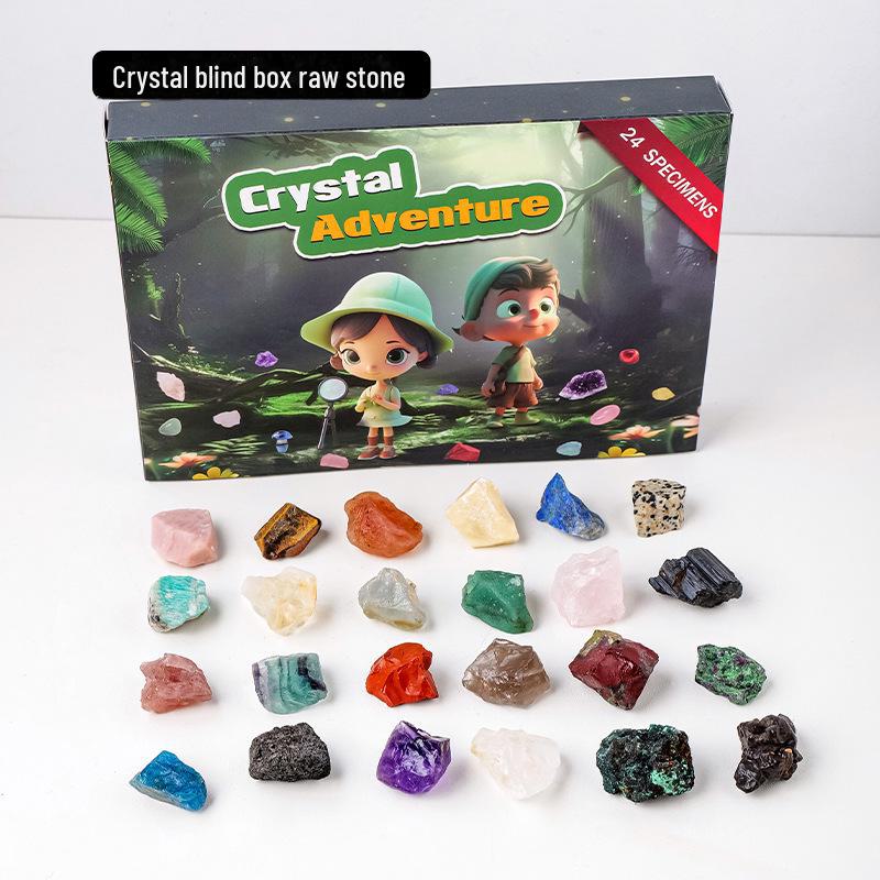 Sammlung von 43 Mineralienproben: Natürliche Kristalle, Halbedelsteine, Erzfossilien und Energiesteine.