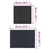 VidaXL Ensemble de Serviettes 10 pcs, Torchons Absorbants de Séchage, Chiffons de Nettoyage, Essuie-mains de Cuisine Salle 136285
