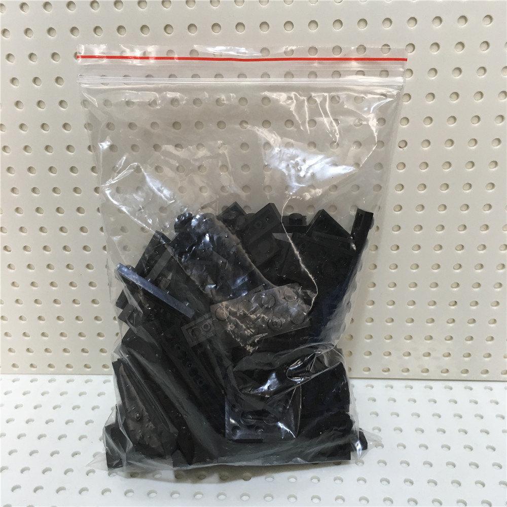 100pcs/lot Building Block thin bricks 8 size mixed 15 colors Compatible with brands Educational Toys for Children