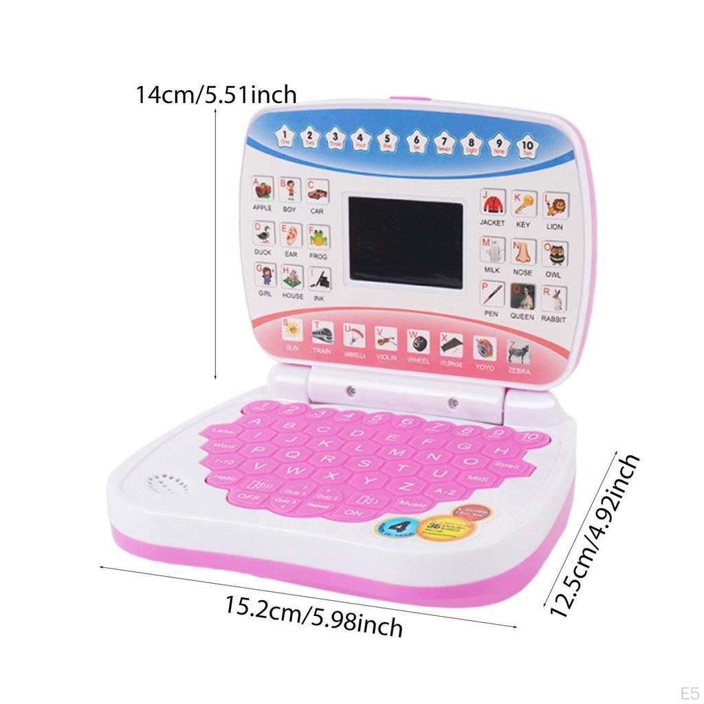 Kids Learning Tablet Toy Early Education Educational Notebook Study Laptop for Toddler Children