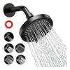 Modern High Pressure Rain Shower Head Anti-Clog Water Saving Bathroom Showerhead Adjustable Spray Shower Head Shower Room