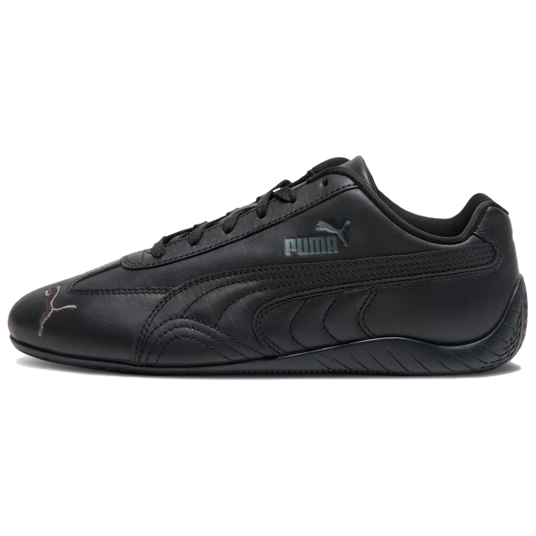Puma Speedcat Full Leather - Black Shadow Grey Men Sneakers 405449-01 45