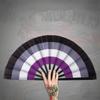 Cooling Folding Dance Fan Gradient Colorful Chinese Kung Fu Fan  Funny Performances