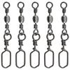 Fishing Accessories 100Pcs Stainless Fishing Swivels Corrosion Resistance Barrel Swivel Fishing Tool