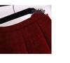 Women's Festive Slim-Fit Coco-Style Suit Skirt Set - Spring/Autumn 2026