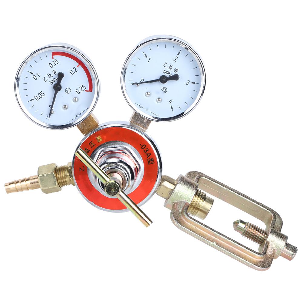 

0.25x4MPa Acetylene Pressure Regulator Gauge Acetylene Pressure Regulating Reducing Valve
