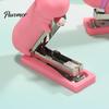 Easy Use Stapler for Daily Homework Mini Cartoon Stapler, Cute Pig Shape, Portable Lightweight PVC Pencil Case Shell Binding Tool, Handheld School And
