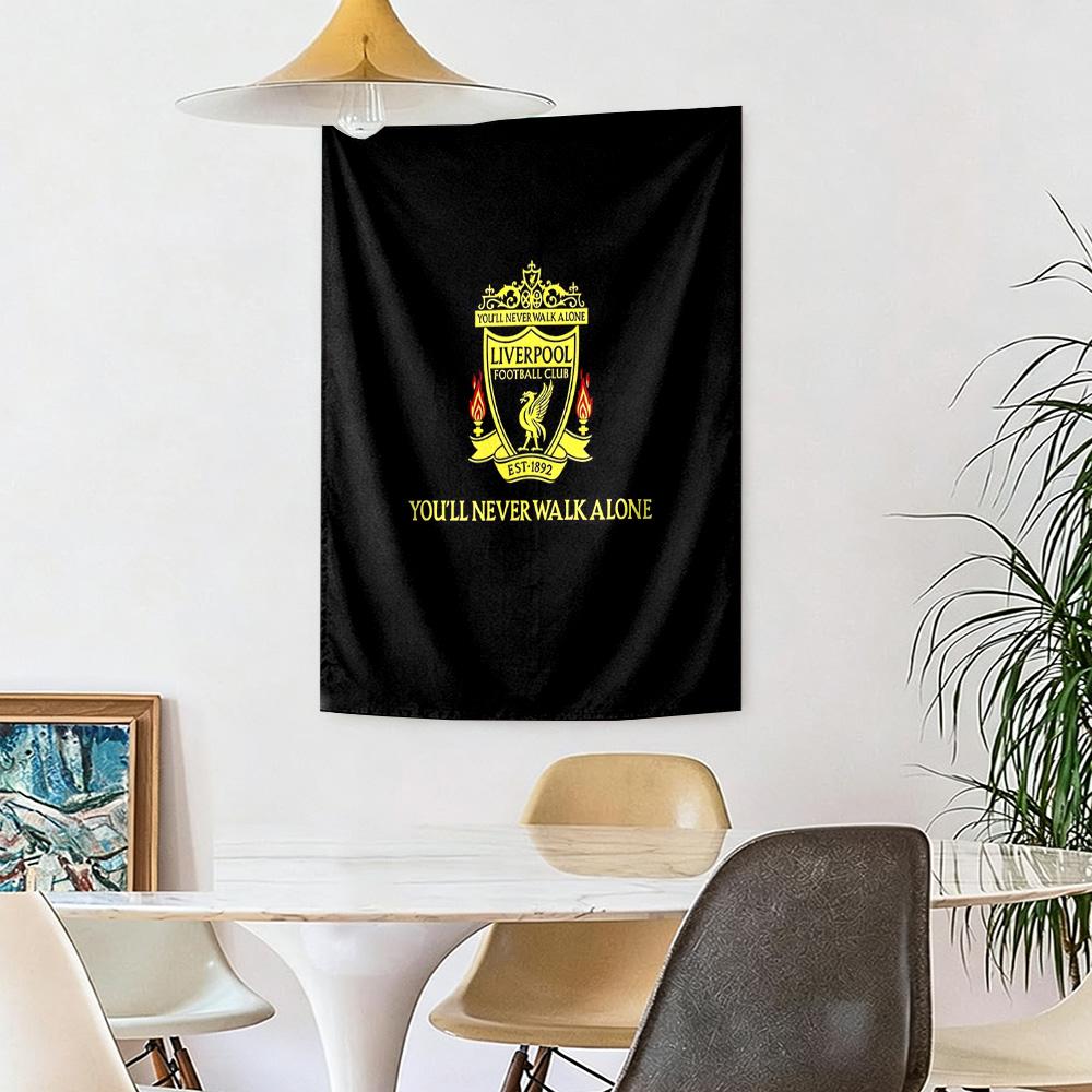 Liverpool Football Club Wall Decor Tapestry Art For Pet Memorial Birthdaywedding Party Backdrop Family Gift