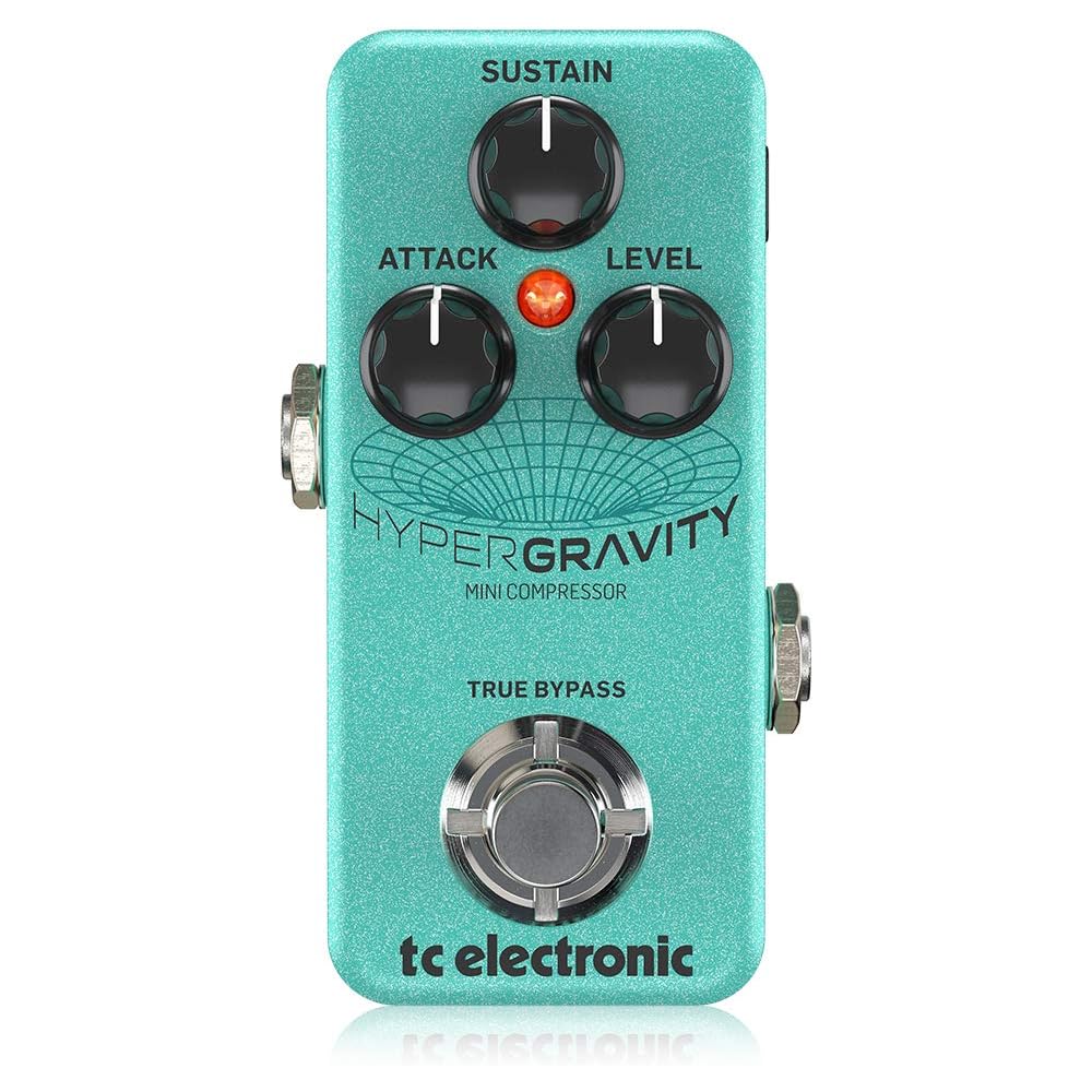 tc electronic Hypergravity Mini Compressor Multi-Band Audio Effects Pedal