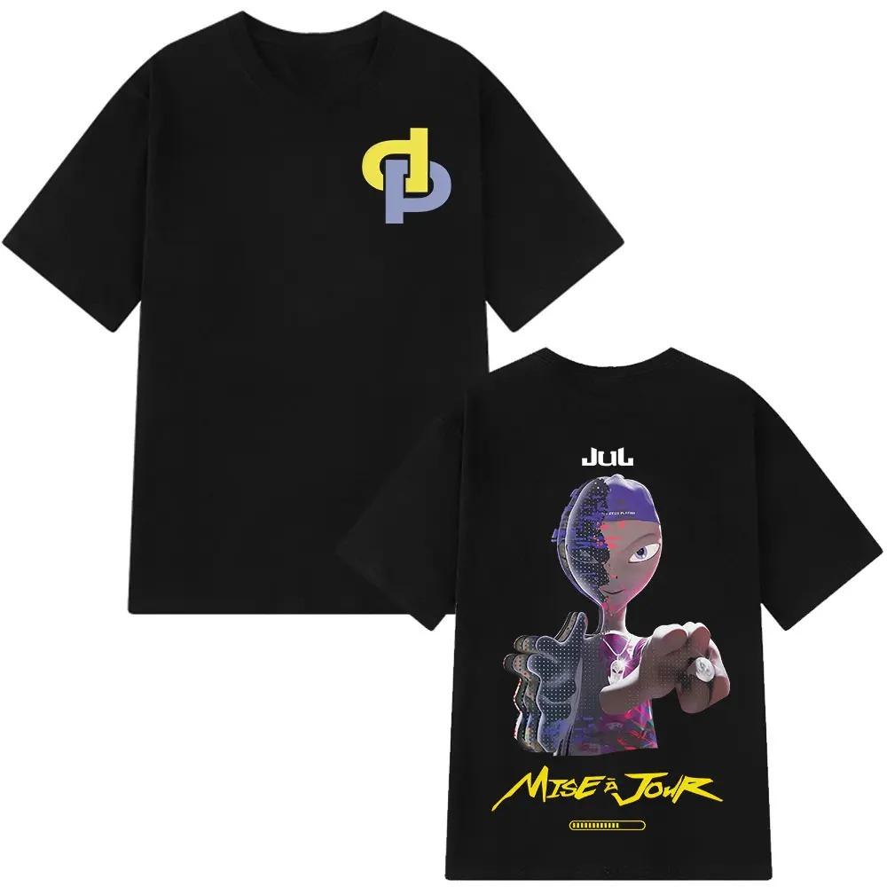 

French Rapper Vote JUL Fashion Graphics Tshirt Unisex Women Hiphop Tshirt Streetwear Unisexs Clothing Women 2026 Summer T Shirt M