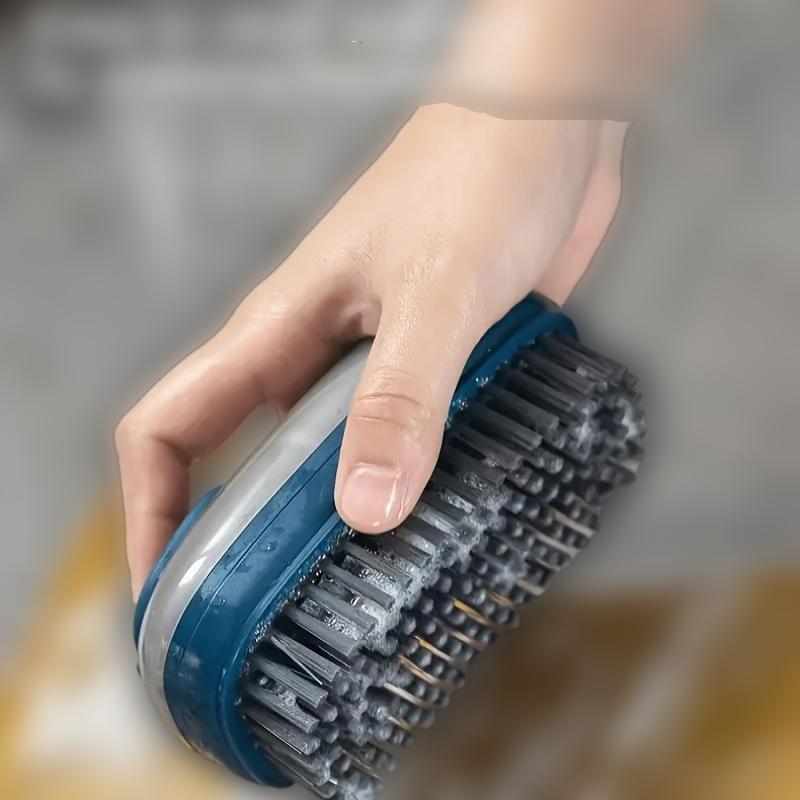 1pc Multifunctional Liquid Cleaning Brush, Cleaning Tool Soft Hair Cleaning Brush,Clothes, Hats,Shoes Brush, Automatic Liquid Addition Cleaning