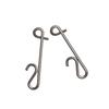 50 Pcs Stainless Steel Fishing Hanging Snap Barrel Swivel Fast Lock Connector Line Tackle Portable Durable High Quality