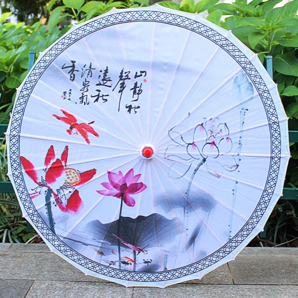 Parapluie en papier huilé 56cm Costumes Parapluie de photographie Scène de fête de demoiselles d'honneur