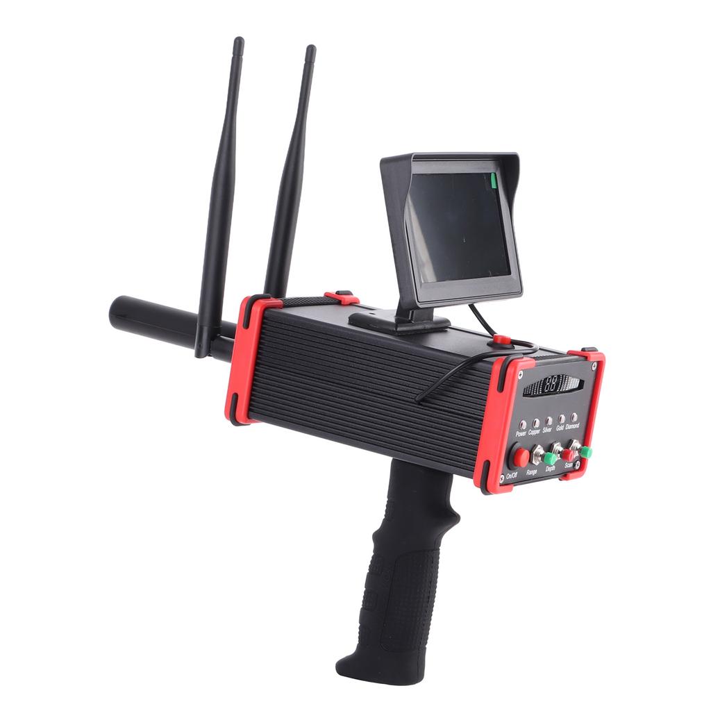 Metal Detector Underground Metal Scanner High Definition Screen Treasure Finder for Gold Silver