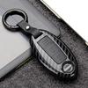 Remote Key Fob Shell Cover Case For Nissan Qashqai Pulsar Carbon Style Key Ring