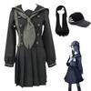 Elegant Danganronpa Cosplay Costume Featuring Saihara Shuichi School Uniform Design