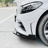 Car Front Bumper Lip Spoiler For Mercedes-Benz W205 C205 S205 C43 C180 C200 C300 2019-2021 AMG-Line Bumper Splitter Lip Bodykit